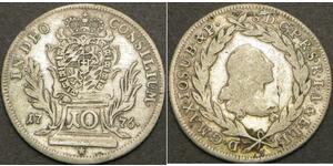 10 Kreuzer Kurfürstentum Bayern (1623 - 1806) Silber Maximilian III. Joseph (Bayern)(1727 – 1777)