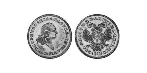 10 Kreuzer Kurfürstentum Bayern (1623 - 1806) Silber 