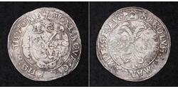 10 Kreuzer States of Germany Silber 