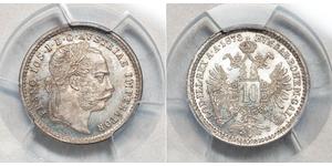 10 Kreuzer Austria-Hungary (1867-1918) Silver Franz Joseph I (1830 - 1916)