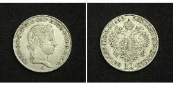 10 Kreuzer Austrian Empire (1804-1867) Silver 