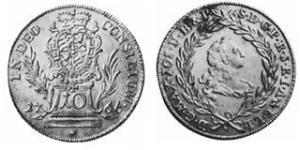 10 Kreuzer Electorate of Bavaria (1623 - 1806) Silver Maximilian III Joseph, Elector of Bavaria (1727 – 1777)