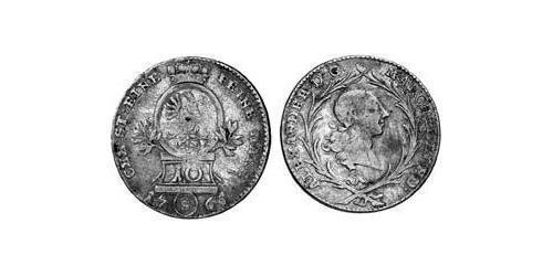 10 Kreuzer Principality of Ansbach (1398–1792) 銀 Charles Alexander, Margrave of Brandenburg-Ansbach (1736 – 1806)