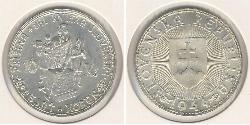 10 Krone Slovaquie Argent 