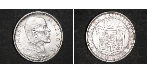 10 Krone Tchécoslovaquie  (1918-1992) Argent 