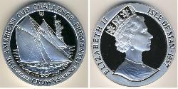 10 Krone Île de Man Argent Elizabeth II (1926-2022)