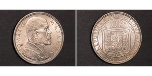 10 Krone Cecoslovacchia  (1918-1992) Argento 