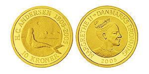 10 Krone Denmark Gold 