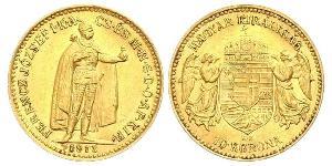 10 Krone Kingdom of Hungary (1000-1918) Gold Franz Joseph I (1830 - 1916)