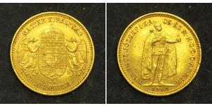 10 Krone Kingdom of Hungary (1000-1918) Gold Franz Joseph I (1830 - 1916)