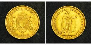 10 Krone Königreich Ungarn (1000-1918) Gold Franz Joseph I (1830 - 1916)