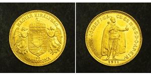 10 Krone Königreich Ungarn (1000-1918) Gold Franz Joseph I (1830 - 1916)