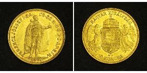 10 Krone Königreich Ungarn (1000-1918) Gold Franz Joseph I (1830 - 1916)