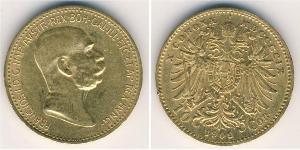 10 Krone Österreich Gold 