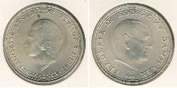 10 Krone Dänemark Silber Friedrich IX. (Dänemark) (1899 - 1972)