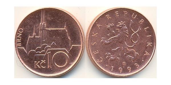 10 Krone Czech Republic Steel/Copper 