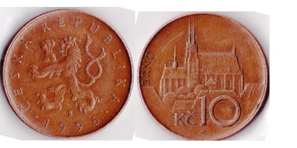 10 Krone Czech Republic Steel/銅 