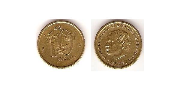 10 Krone Suède  