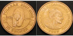 10 Krone 丹麦  