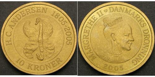 10 Krone 丹麦  