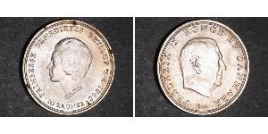 10 Krone 丹麦 銀 弗雷德里克九世 (1899 - 1972)