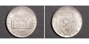 10 Krone 挪威 銀 哈康七世  (1872 - 1957)