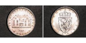 10 Krone 挪威 銀 哈康七世  (1872 - 1957)