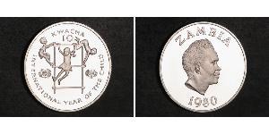 10 Kwacha Zambie (1964 - ) Argent 