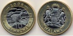 10 Kwacha Malawi Bimetall 