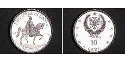 10 Lek República Socialista Popular de Albania (1944 - 1992) Plata 