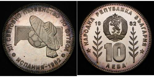 10 Lev Bulgaria Argento 