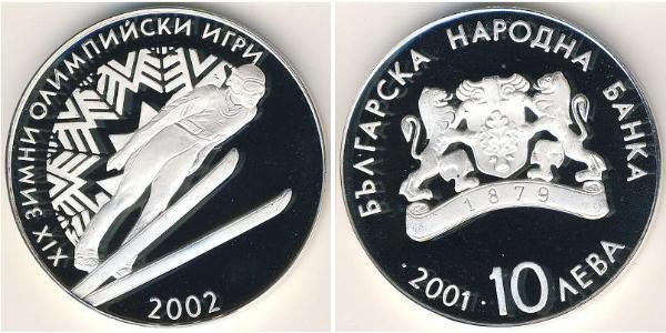 10 Lev Bulgaria Argento 