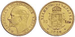 10 Lev Bulgaria Gold Ferdinand I of Bulgaria (1861 -1948)