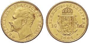 10 Lev Bulgaria Gold Ferdinand I of Bulgaria (1861 -1948)