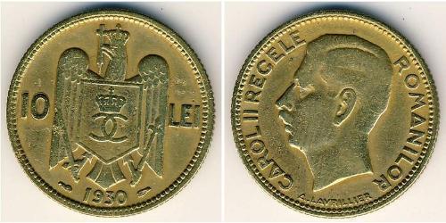10 Lev Regno di Romania (1881-1947) Ottone/Nichel 