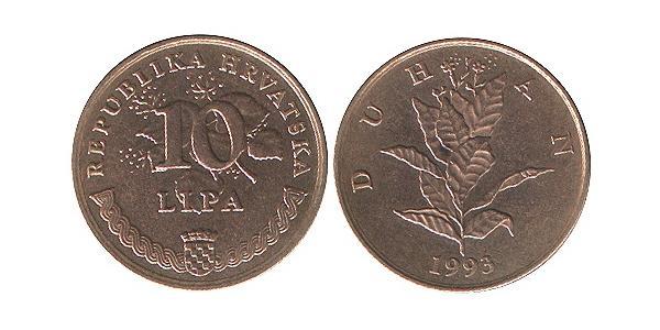 10 Lipa Croazia Ottone 