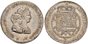 10 Lira Italian city-states Silber 