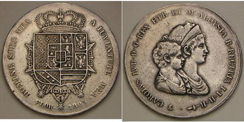 10 Lira Italian city-states Silver 