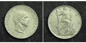 10 Lira Kingdom of Italy (1861-1946) Silver Vittorio Emanuele III (1869 - 1947)