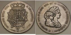 10 Lira Italian city-states 銀 