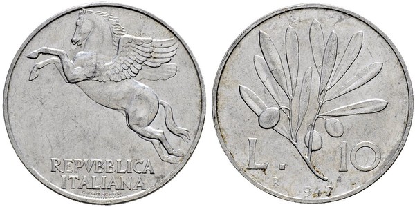 10 Lira 意大利 铝 