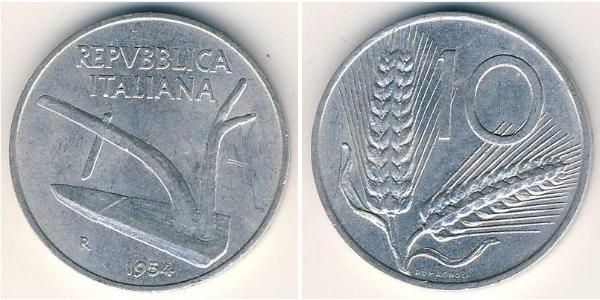 10 Lira 意大利 铝 