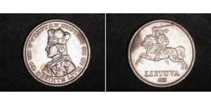 10 Litas Lituanie (1991 - ) Argent Vytautas le Grand