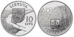 10 Litas Lithuania (1991 - ) Copper/Nickel 