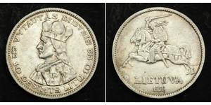 10 Litas Lituania (1991 - ) Plata Vitautas