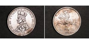 10 Litas Lituania (1991 - ) Plata Vitautas