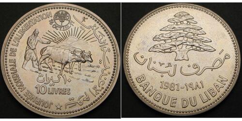 10 Livre Liban  