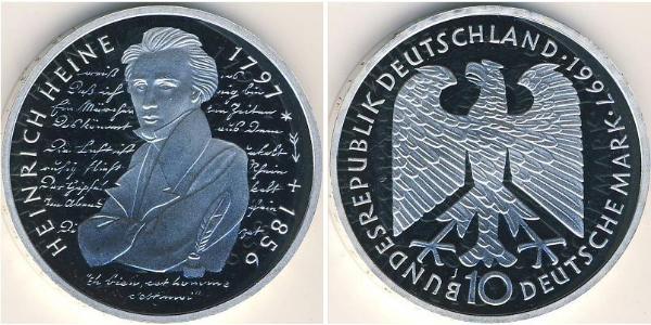10 Mark Allemagne Argent 