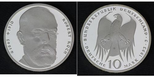 10 Mark Allemagne (1990 - ) Argent 