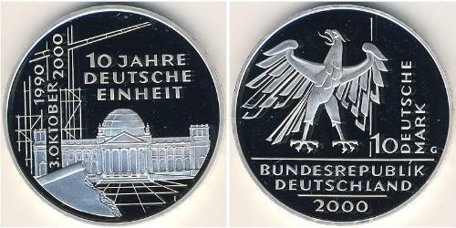 10 Mark Allemagne (1990 - ) Argent 